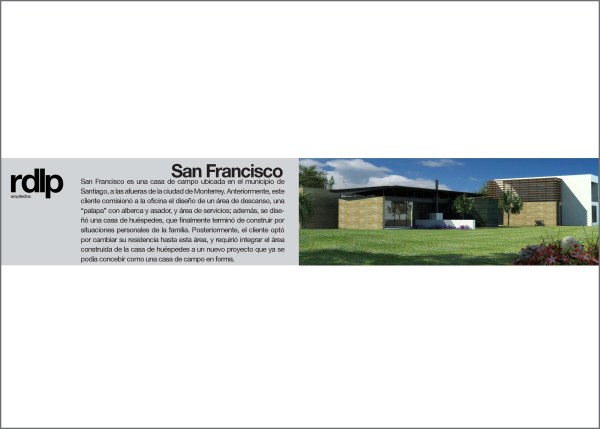 RESEARCH ARQ. JOSÉ JUAN GARZA CAVAZOS_San Francisco